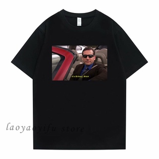 เสื้อยืดผ้าฝ้ายพิมพ์ลาย เสื้อยืด พิมพ์ลาย Michael Scott Homage The Office สําหรับผู้ชาย