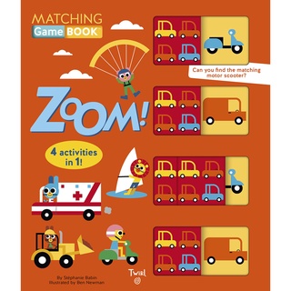 MATCHING GAME BOOK: ZOOM! หนังสือใหม่ English Book พร้อมส่ง