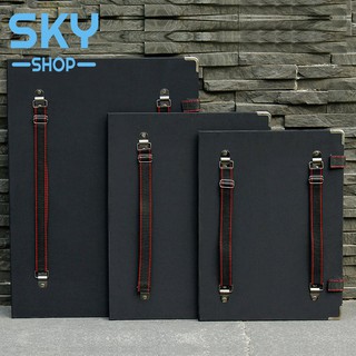 SKY โฟลเดอร์วาด กระเป๋าสเก็ตช์ ขนาด45x35cm โฟลเดอร์ มีสายสะพายหลัง กระเป๋าสเก็ตช์สายคล้องไหล่