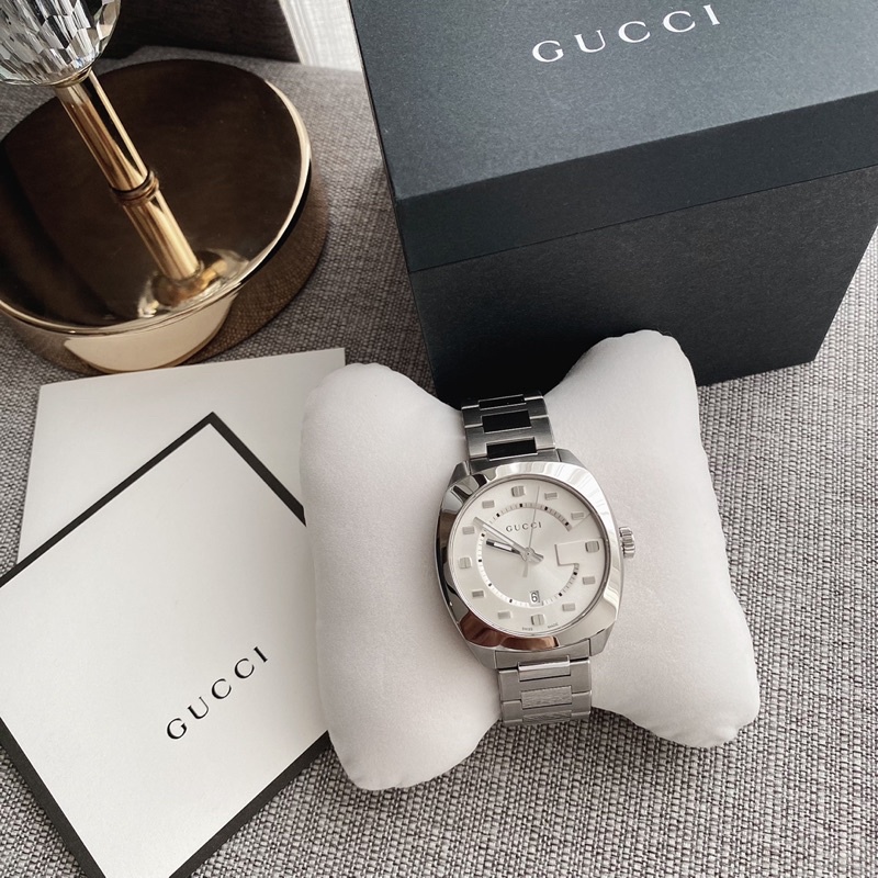 👑ผ่อน0%~แท้100%👑 41มิล นาฬิกาข้อมือ Gucci GG2570 GW34