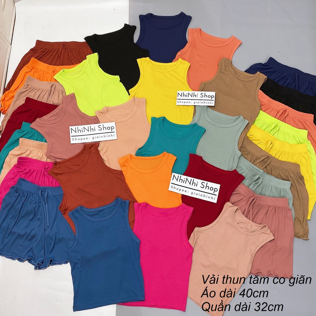 ชุดนอนแขนกุดยืดหยุ่น เซ็ตชุดนอน sexxy ยืดเท่ๆ BN0089 - NhiNhi Shop