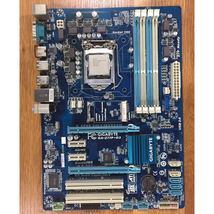 หลัก Gigabyte GA-Z77P-D3 รองรับซีพียู I7 ได้ถึง