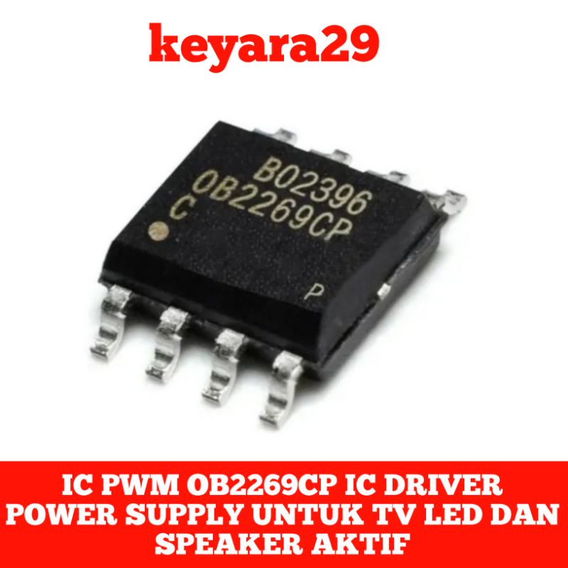 Ic OB2269CP ic driver power supply led tv และลําโพง Active