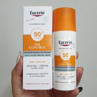 Eucerin Sun Gel-Creme Oil Control Dry Touch SPF 50+ 50ml. กันแดดยูเซอรีน