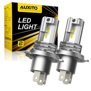 Auxito หลอดไฟหน้ารถยนต์ LED 12000LM H4 H4 9003 Hi/Lo 2 ชิ้น