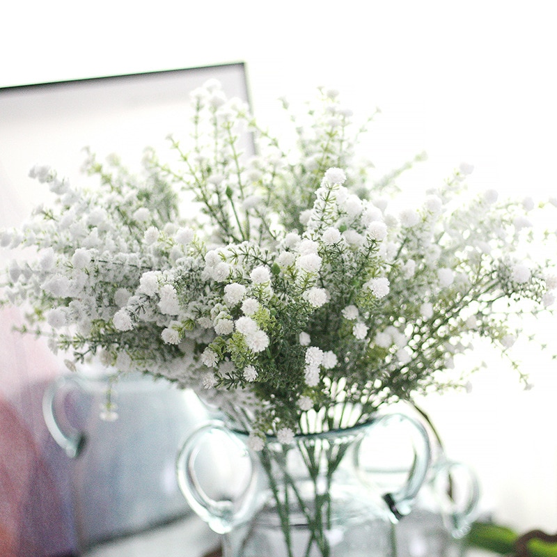 Artificial Baby Breath Gypsophila Flowers : Amazon Com Nubry 10pcs ...