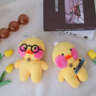 Sale!! สุ่ม!! ตุ๊กตา เป็ดแก้มแดงเล็ก Ducky happy lalafanfan