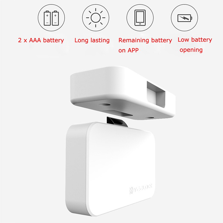 Xiaomi Yeelock Bluetooth App Hidden Smart Cabinet Drawer Lock