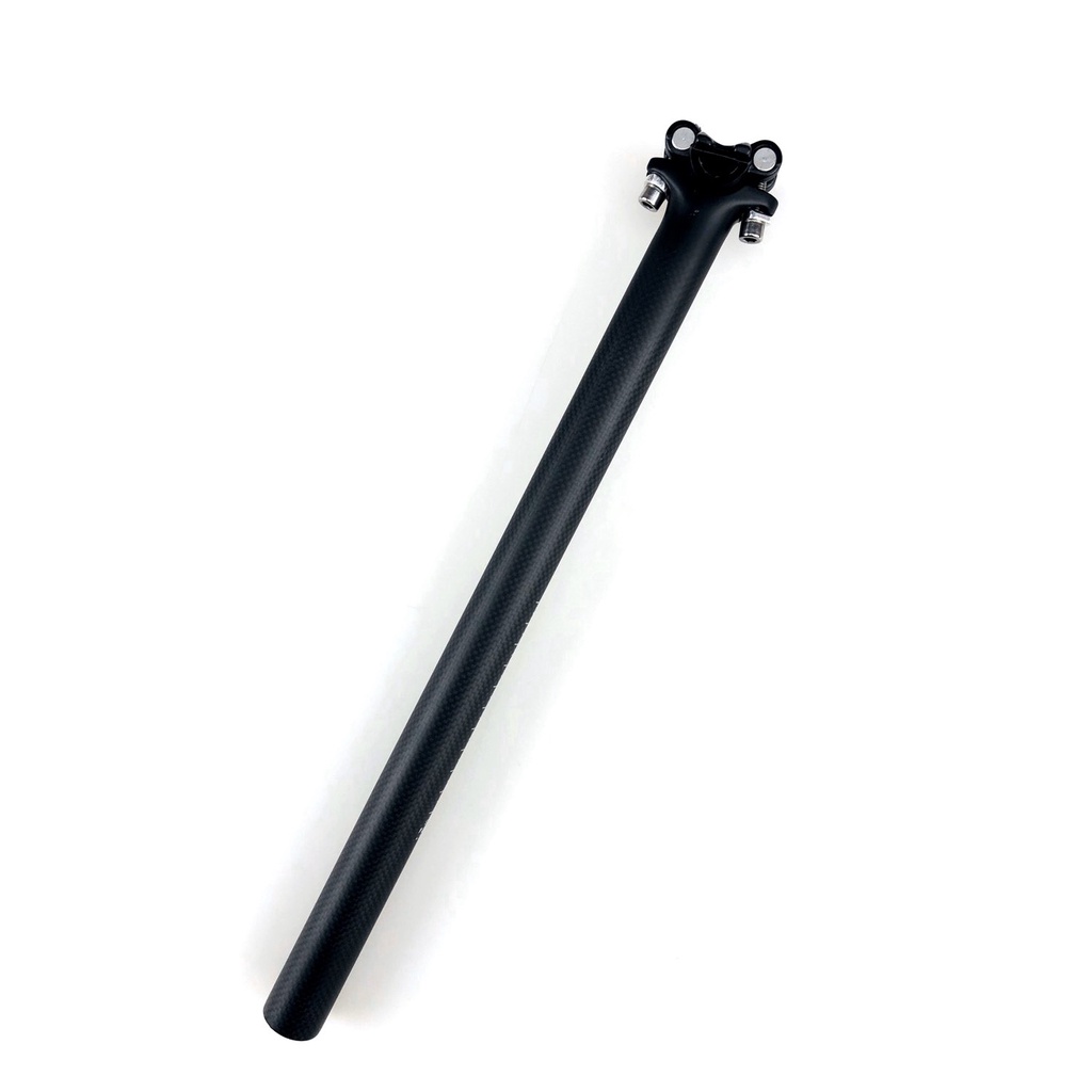 หลักอานตรงคาร์บอน ขนาด 27.2 และ 31.6 ยาว 400 mm
