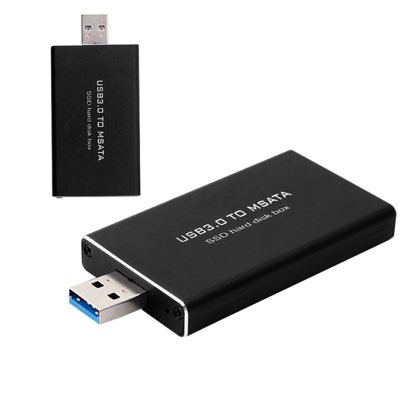 Usb 3 . 0 To Msata Ssd อะแดปเตอร์แปลงฮาร์ดดิสก์ภายนอก 1ชิ้น