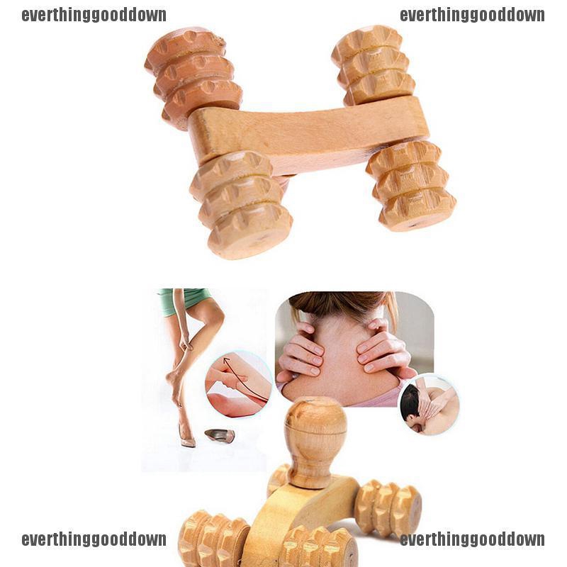 Mouse over image to zoom WoodenCarRollerMassageReflexologyHand