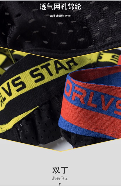 🔥พร้อมส่ง🔥กางเกงในชาย ORLVS รุ่นJockstrap ผ้าตาข่าย