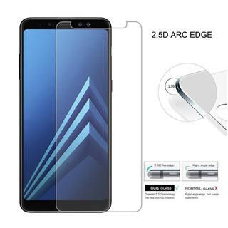 กระจกนิรภัย ฟิล์มกันรอย Samsung Galaxy A8 + / A8 Plus