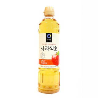 น้ำส้มสายชูหมัก แอปเปิ้ล 청정원 사과식초 900ml Chung Jung One Apple Vinegar