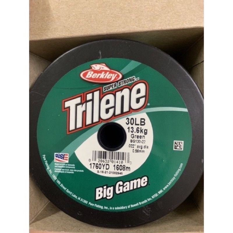 สายเอ็นตกปลา เอ็นไทรีน Trilene BigGame#ม้วนใหญ่