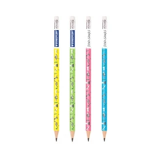 Staedtler (สเต็ดเลอร์) ดินสอ ดินสอไม้ ลายไดโนเสาร์ HB #13120 C12 1 กล่อง