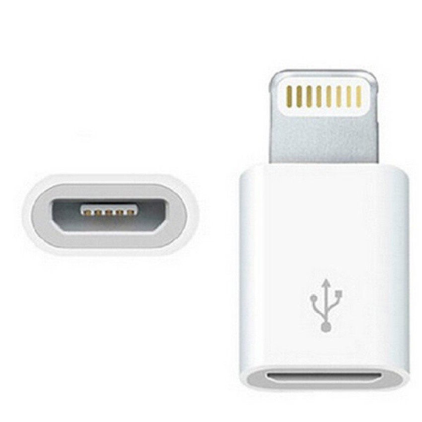 micro usb to iphone lightning adapter