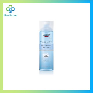 Eucerin UltraSensitive Hyaluron Micellar Water 200ml. ยูเซอริน ไมเซลล่า วอเตอร์ คลีนเซอร์ ขจัดเครื่องสำอาง