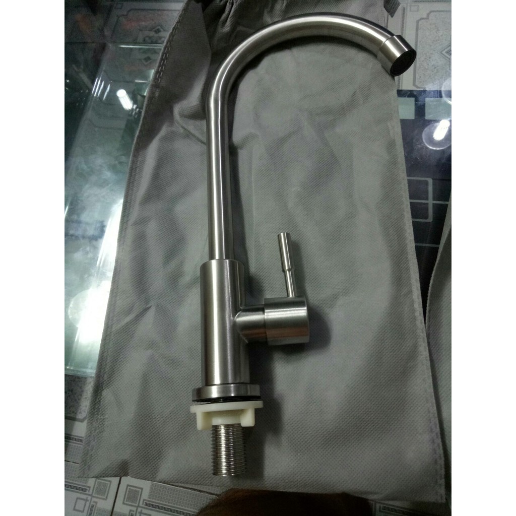 FSS14DEC สําหรับเหรียญ FAUCET พร้อมก้านโค้งสแตนเลส 304