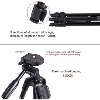 พร้อมส่ง ของแท้💯❗ ขาตั้งกล้อง มือถือ Yunteng VCT-5208 TRIPOD มีรีโมทบลูทูธ ขาตั้งมือถือ พกพาได้