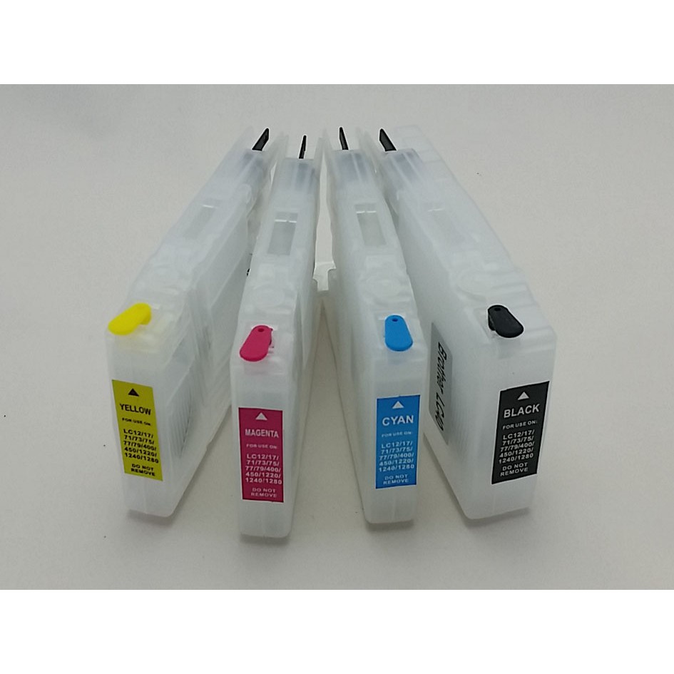 ตลับใส brother LC40/LC73 /J5910dw/J430W/J825DW/J425W/J525W/J6910DW ตลับแบบสั้น