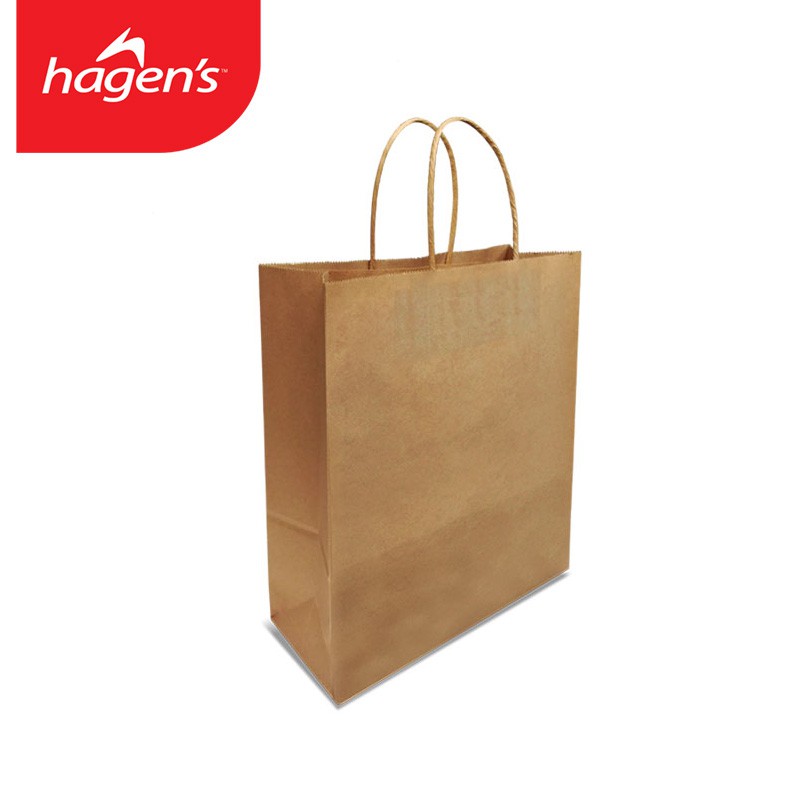 50 pcs x Hagens Kraft Bag KB60