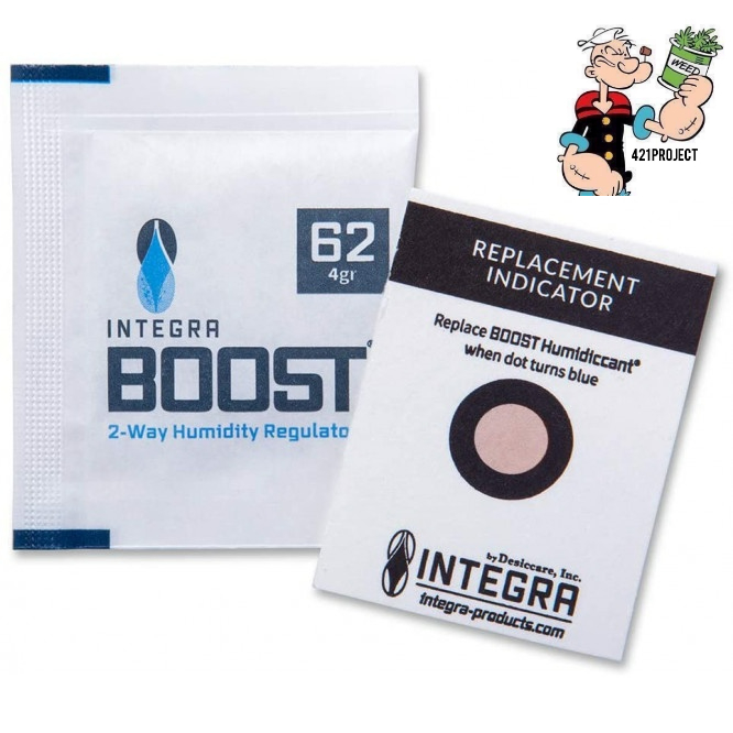 62% Integra Boost Humidity Control Pack 4g/8g Original ของแท้ 100% ซองรักษาระดับความชื้น 62% ใช้ได้น