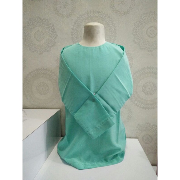 Hijau เสื้อยึดสีเขียว Turquoise
