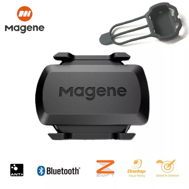 #แถมฟรีเคสซิลิโคน Magene S3+ เซ็นเซอร์ ความเร็ว/รอบขา Speed/Cadence Sensor เชื่อมต่อผ่าน Bluetooth/A