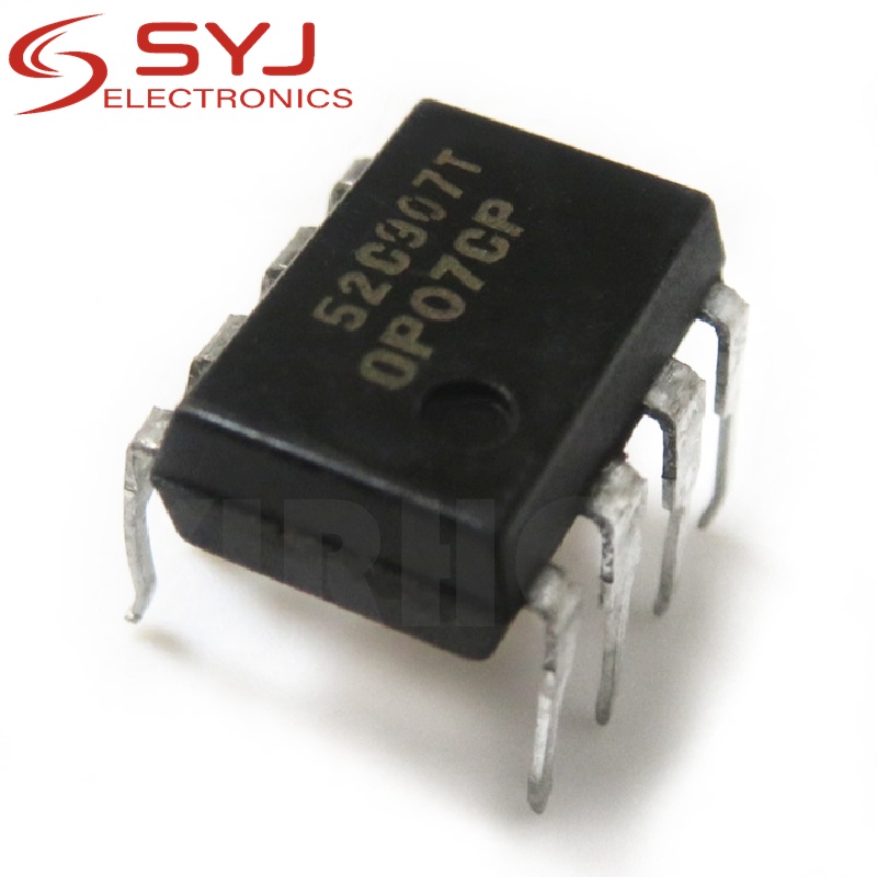 10 ชิ้น/ล็อต OP07CP OP07 OP07C DIP-8 Operational Amplifiers - Op Amps Low Offset Voltage ใหม่