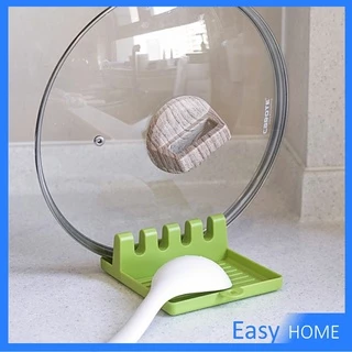 ที่ใส่พลาสติก อเนกประสงค์ ที่วางช้อนซุป ที่ครอบหม้อ Kitchen shelf