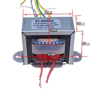 220V เพื่อคู่ 15V18V ลำโพง 24VAC เดียวขยายเสียงคณะกรรมการแหล่งจ่ายไฟ AC 30W ทองแดงบริสุทธิ์ลวดหม้อแปลง