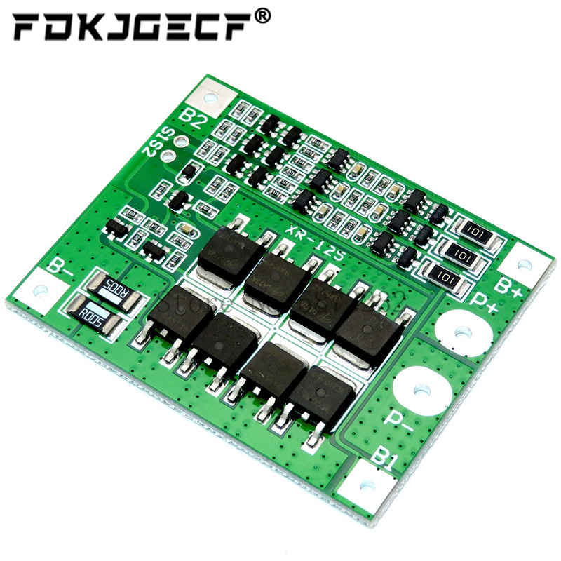 3S 25A Li-Ion 18650 BMS PCM แบตเตอรี่ป้องกัน bms pcm พร้อม Balance สําหรับ li-ion Lipo แบตเตอรี่ Cel