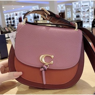 พร้อมส่งแท้💯 COACH REMI SADDLE BAG IN COLORBLOCK (COACH 1330)