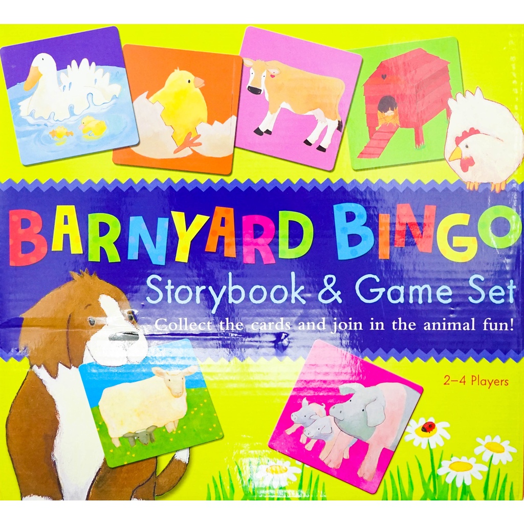BBW หนังสือ Barnyard Bingo Game Set ISBN: 9781589255142