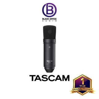 TASCAM TM-80 Black ไมค์คอนเดนเซอร์ / ไมค์อัดเสียง / บันทึกเสียง / โฮมสตูดิโอ / Condenser Microphone (BlackOfficeAudio)