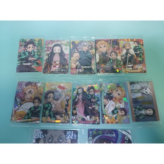 Kimetsu no Yaiba Wafer Card 5 ดาบพิฆาตอสูร รถไฟแห่งนิรันดร์ เสาหลักเพลิง เร็นโกคุ เคียวจูโร่ (การ์ดเวเฟอร์