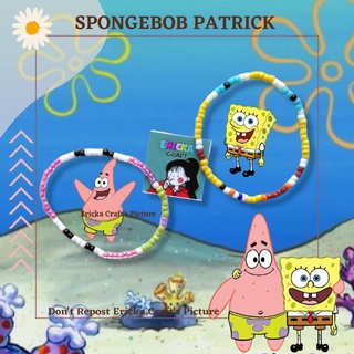 Spongebob PATRICK ลูกปัด วงเล็บ โดย ERICKA CRAFT