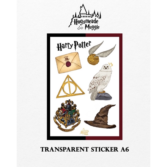 Sticker ver. Harry Potter