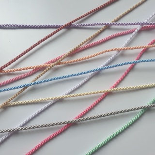 (#107) เชือกเกลียวขนาด 3มิล ยาว 2 หลา