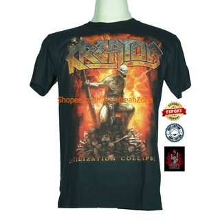 เสื้อวง Kreator เสื้อไซส์ยุโรป ครีเอเตอร์ PTA1363 เสื้อวงร็อค เมทัล สากล