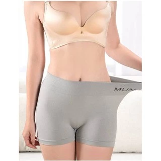 AP กางเกงชั้นในสตรี boxer สเตย์ ใส่สบาย ระบายอากาศ ผ้ายืดหยุ่น ฟรีไซส์ 26-38 นิ้ว ชนิดขาสั้น ชุดชั้นในผู้หญิง