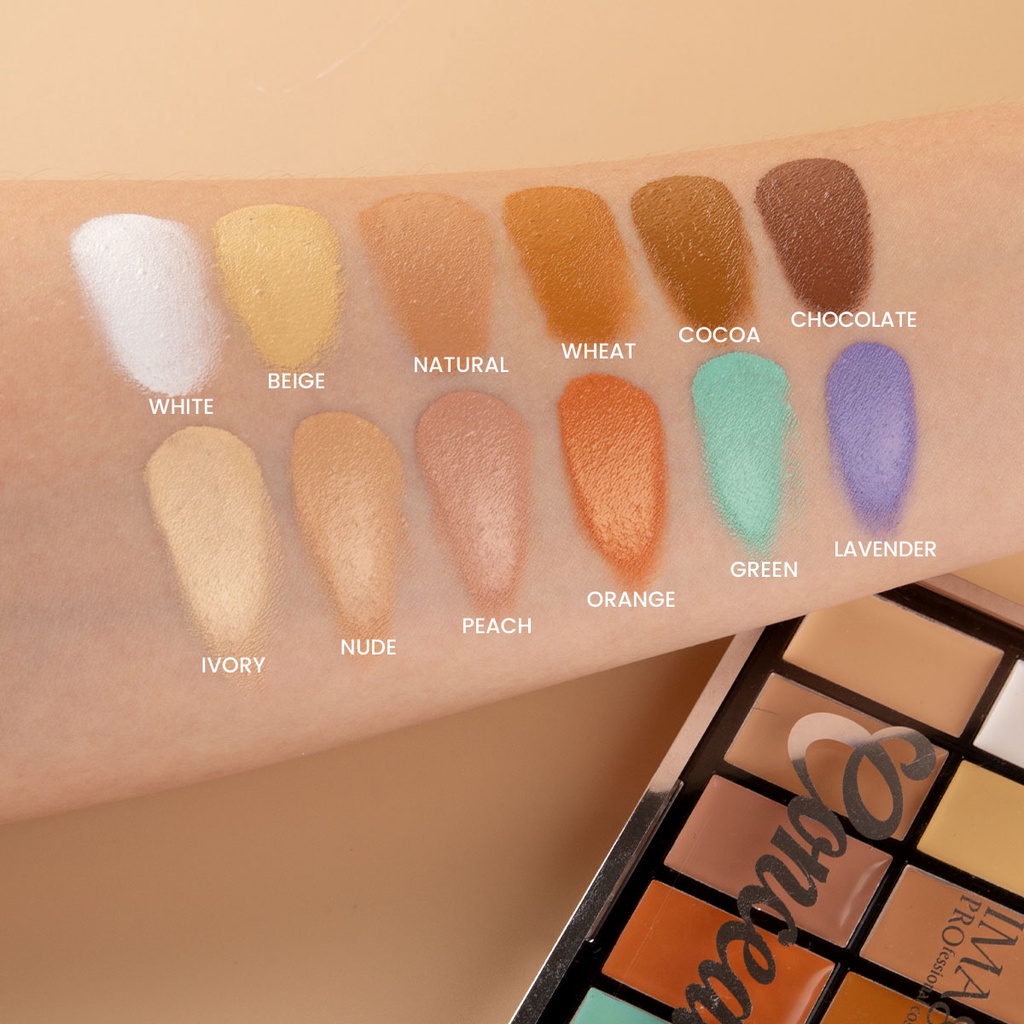 Imagic คอนซีลเลอร์ให้ความชุ่มชื้น ปกปิดรอยคล้ํา รอยสิว รอยขาด รอยควัน แต่งหน้า เต็มหน้า 12 สี - รูปที่ 3