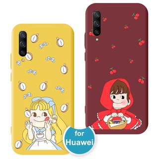 Cartoon Huawei Nova 2i 3i 3e 4e 4 5 5i 5T 6 7 SE 7i Pro Case Y5P กรณี Y6P Y7P Y8P Mate 10 20 30 Lite P20 30 Lite Y9 Prime 2019 P40 Pro Plus Soft Phone Casing