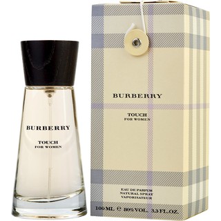 น้ำหอมแท้ BURBERRY TOUCH FOR WOMEN EAU DE PARFUM SPRAY 100 ML ของใหม่ กล่องซีล