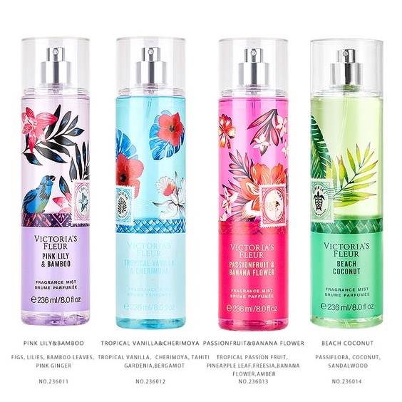 น้ำหอม Victoria's Secret น้ำหอมฉีดบอดี้กลิ่นหอมทนนาน 236ml.งานแท้