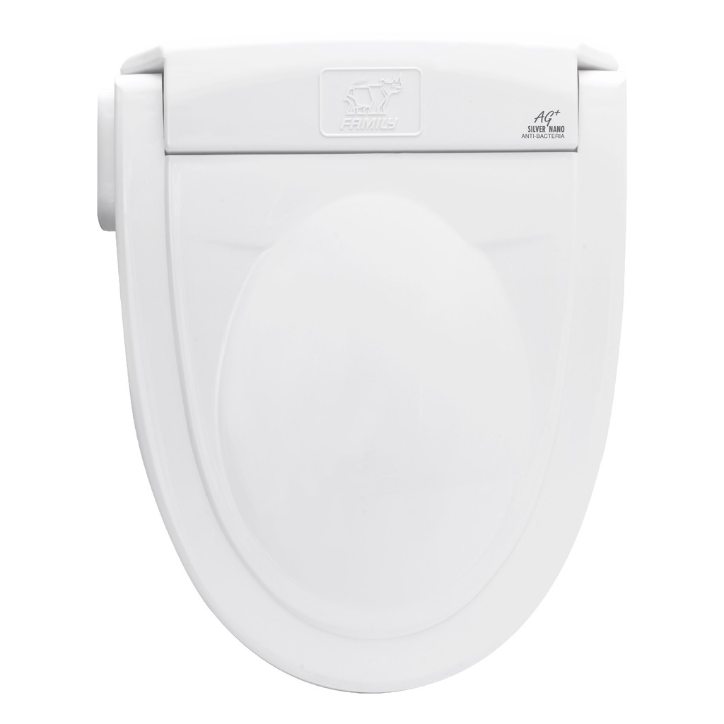 ซื้อ 1 แถม 1 Family Toilet Seat  ฝารองนั่งสุขภัณฑ์เพื่อสุขภาพ  สีขาว เปลี่ยนเองได้ง่าย ไม่ใช้ไฟฟ้า - รูปที่ 2