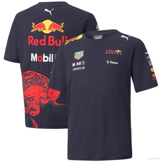 Yyds เสื้อยืดแขนสั้นลําลอง พิมพ์ลาย Red Bull Racing Team พลัสไซซ์ สําหรับผู้ชาย และผู้หญิง 2022 F1