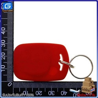 คีย์การ์ด พวงกุญแจ Keycard ID Keytag RFID copy ไม่ได้ พวงกุญแจคีย์การ์ด 125 KHz สีน้ำเงิน/แดง/เหลือง/เทา/ดำ