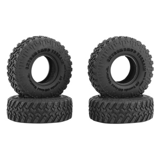 ล้อยาง แบบนิ่ม 1.0 นิ้ว 50*20 54*23 มม. สําหรับอัพเกรดรถไต่หินบังคับ 1/24 Axial SCX24 90081 4 ชิ้น